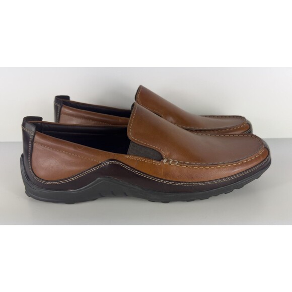 Cole Haan Tucker Venetian Shoes Mens Size 11 W Brown Leather Loafer Slip On main image 5